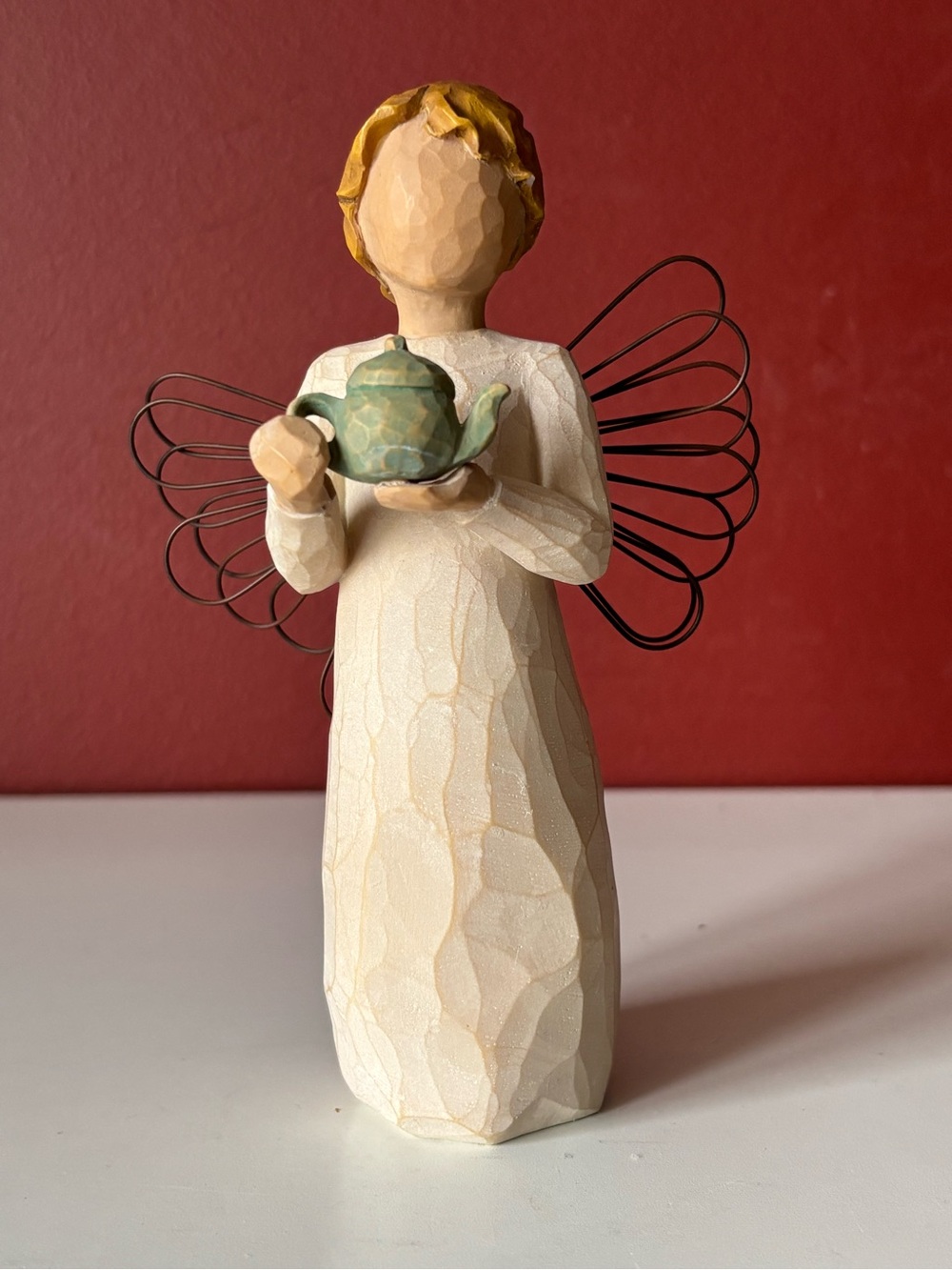👛(ANY 2/$25) WILLOW TREE Figurine Angel Of The Kitchen